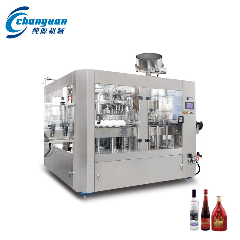 三合一白酒灌裝機(jī)械 三合一白酒灌裝機(jī)械